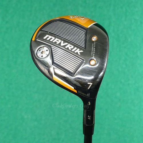 Callaway Mavrik 21 Fairway Wood 7 Mitsubishi Kuro Kage 55 TiNi Regular w/ HC