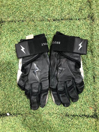 Adult Small Bruce Bolt Batting Gloves (Used)