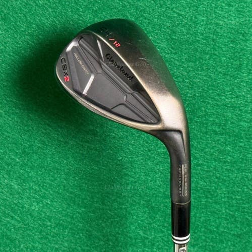 Cleveland CBX 2 Black 54-12 54 Sand Wedge KBS Hi-Rev 2.0 115-R Steel Regular