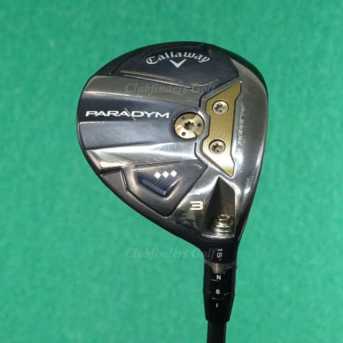 Callaway Paradym Triple Diamond 15 Fairway Wood 3 Denali Black 70G 6.0 Stiff