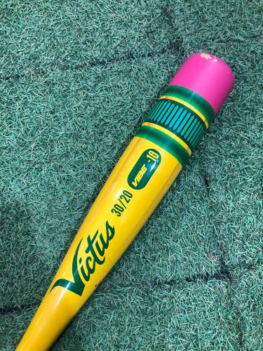 2024 Victus Vibe Alloy Bat USSSA Certified (-10) Alloy 20 oz 30" (Used)