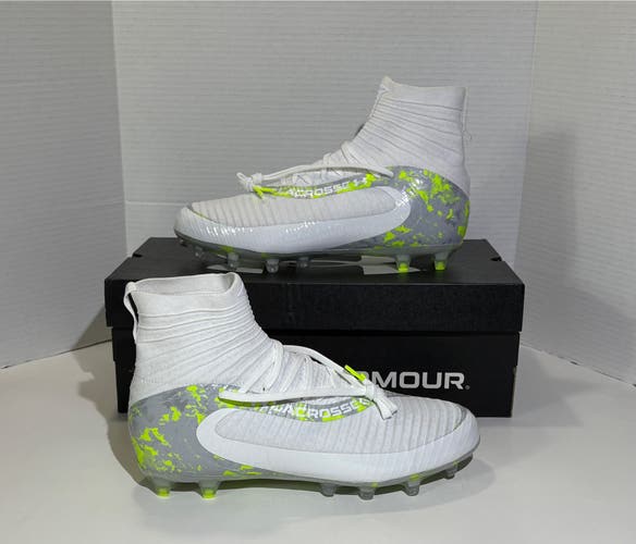 NEW Men’s Size 10 Under Armour UA Highlight 2 MC Lacrosse Cleats 3028659