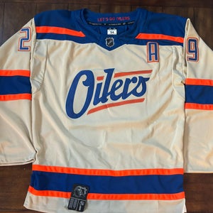 Edmonton Oilers Alternate Jersey Leon Draisaitl Jersey Adult XL (54) NWT