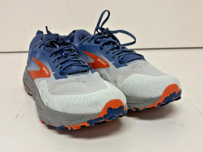Brooks Cascadia 17 Blue Firecracker Colorway Running Shoes US Men's 11.5 EU 45.5