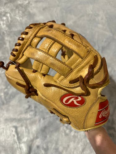 Brown Rawlings Select Pro Lite LH Outfield Baseball Glove 11.5" (Used)