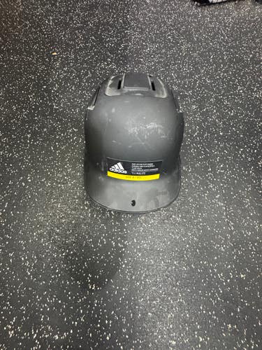 Used Adidas TBALL HELMET Batting Helmet No Mask Black XS 11849-S000036131