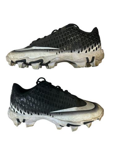 Used Nike VAPOR BB/SB Cleats Black And White Senior 6 11873-S000211580