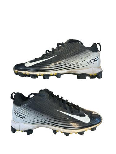 Used Nike VAPOR BB/SB Cleats Black Junior 04 11873-S000214947