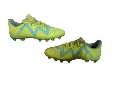 Used Puma Soccer Cleats Optic Yellow Junior 04.5 11873-S000213177
