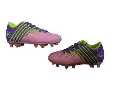 Used ZVC Soccer Cleats Pink Youth 11.0 11873-S000224961