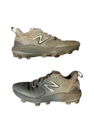 Used New Balance BB/SB Cleats Grey Senior 7 11873-S000192623