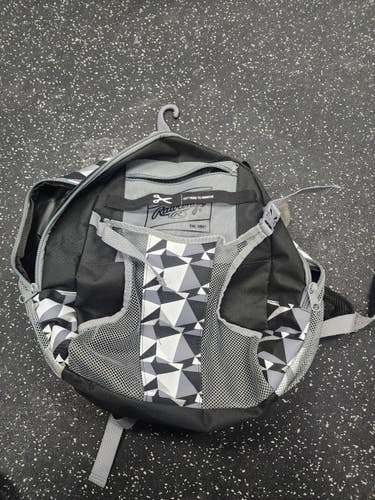 Used Rawlings BACKPACK BB/SB Player Backpack Black 11849-S000036012