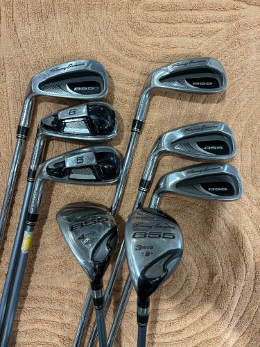 Men's Tommy Armour 855 Hybrids + Iron Set (3H, 4H, 5-9,PW) RH Regular Flex (Used)