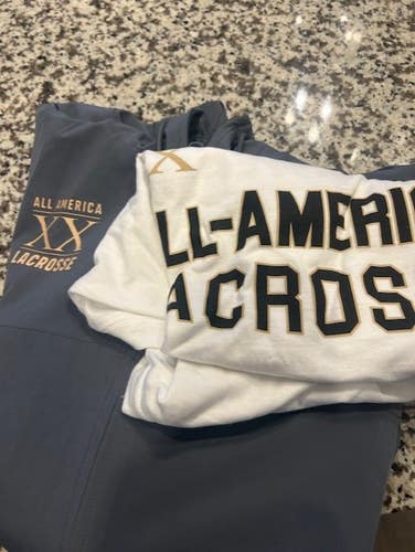 New Balance All America zip jacket XL & white shirt small - NEW