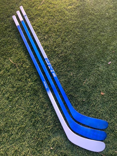 3-Pack Pro Reserve Custom Sticks Right Handed 70 Flex Kovalchuk Blue/White *Read Full Description*