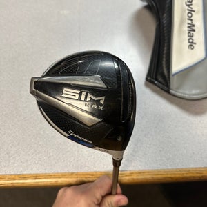 Men's 2020 TaylorMade SIM Max Right Handed Driver Regular Flex 12 Loft (Used)
