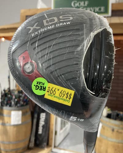 XDS Extreme Draw 19 #5 Fairway Wood 42" VELOCITY ACER Regular Flex Graphite RH