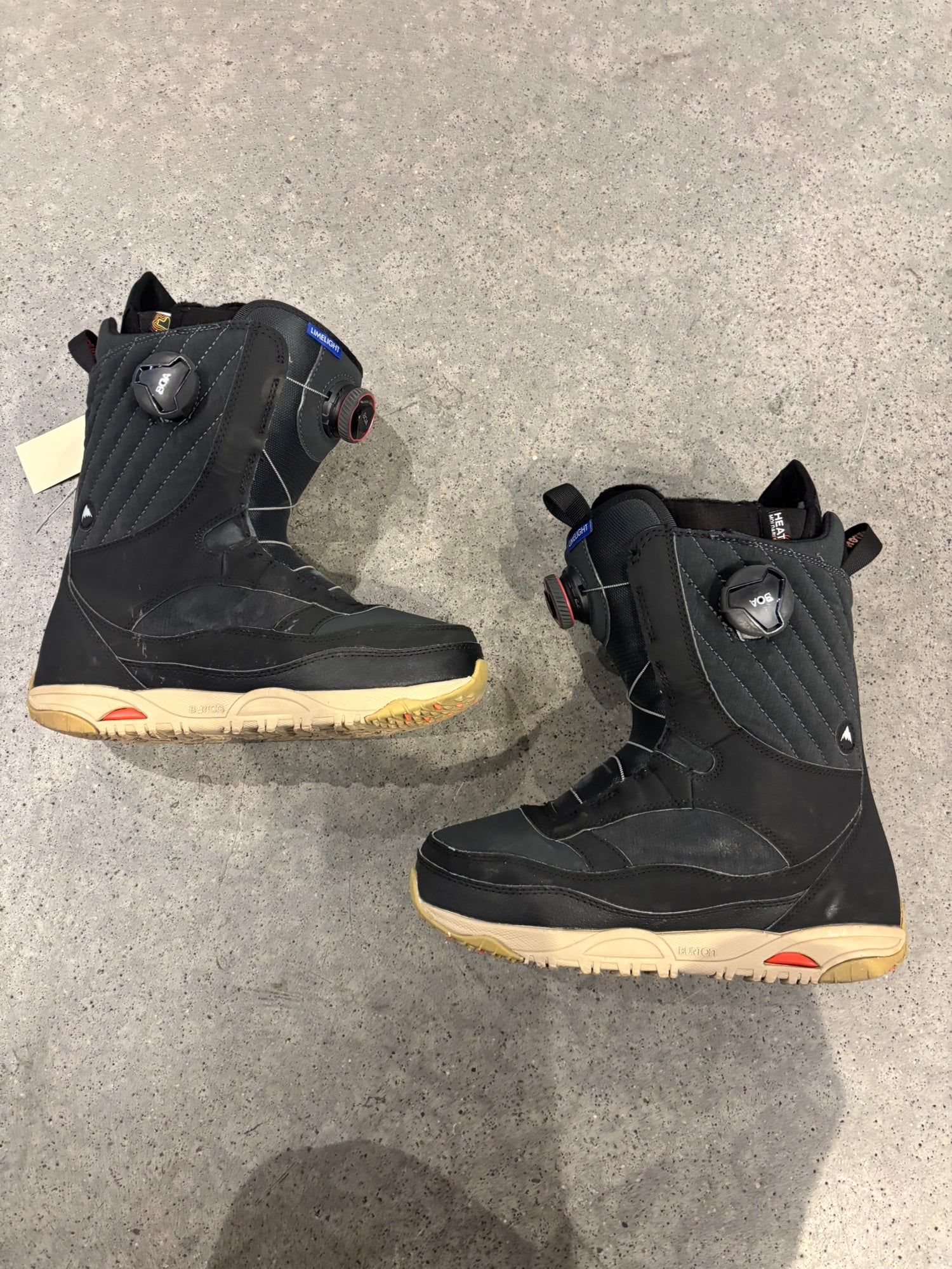 NEW $300 Burton Idiom Mens Snowboard Boots! Size 7.5 Black  display picture 2
