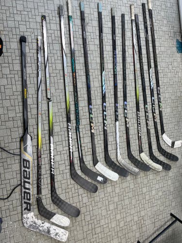 Top models Left hand broken sticks 70 -75 flex