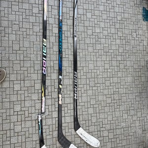 3 Custom broken sticks left hand 77 flex