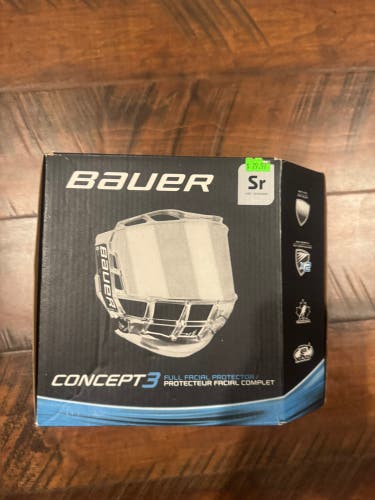 Large Bauer Concept 3 Full Shield Shield (Used)