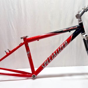Vintage Specialized Hardrock 15" Aluminum Mountain Bike Frame Rockshox Jett++
