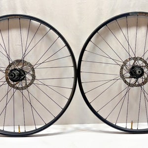 WTB ASYM i23p Tubeless Thru Axle Disc Brake Black Aluminum 27.5" Wheelset