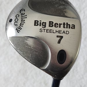 Women's Callaway Big Bertha Steelhead 7 Wood RH; Graphite Shaft