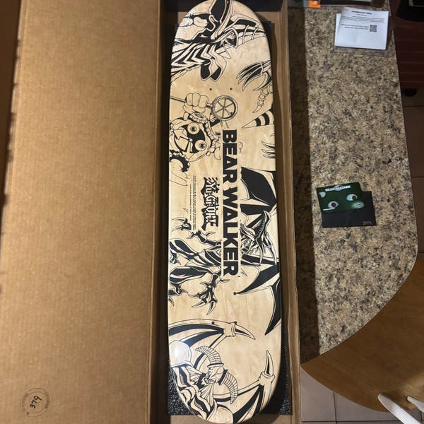 Yu-Gi-Oh Bear Walker Series 2 Holo Thousand Eyes Idol Skateboard Deck  379/500 | SidelineSwap | Buy and Sell on SidelineSwap
