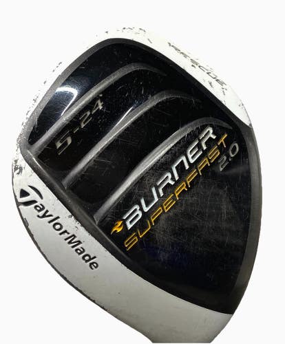 TaylorMade Burner Superfast 2.0 5 Hybrid 24* RH 60g Reax Senior Graphite 39.5"
