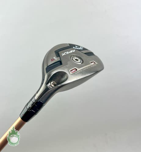 Right Handed 2021 Callaway APEX Pro 3 Hybrid 19* 90g Regular Graphite Golf