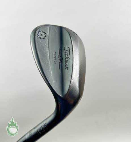 Used Titleist Vokey SM7 M Grind Jet Black Wedge 60*-08 Stiff Steel Golf Club