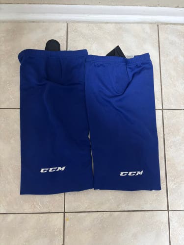 Blue Senior Large CCM SX5000 Socks (New)