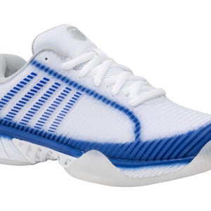 *NIB* K-SWISS X LUCKY IN LOVE HYPERCOURT EXPRESS 2 (WHT/ELECBLUE/SILVER) SZ 8