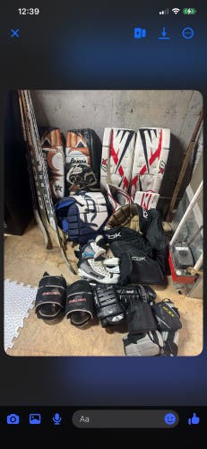 21" Brian's Subzero 7.0 Goalie Leg Pads (Used)