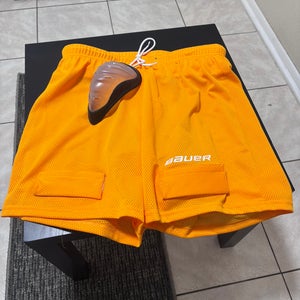 Yellow Large Bauer None Pant Shell (New)
