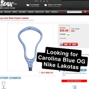 LOOKING FOR CAROLINA BLUE OG NIKE LAKOTA