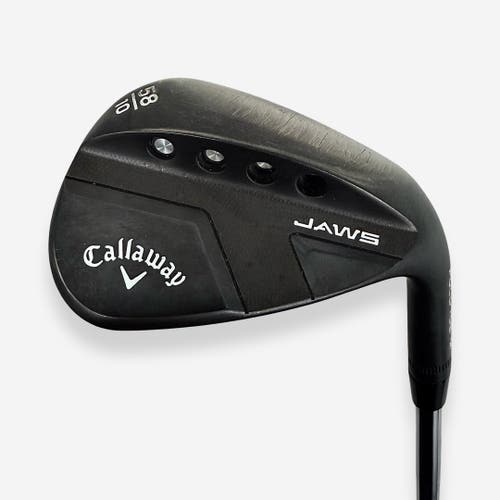 Callaway Jaws Full Toe Wedge 58° 10 Bounce Right Hand Wedge Flex Steel Shaft