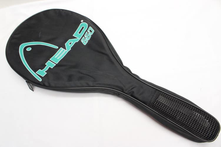 VINTAGE HEAD "660" SINGLE TENNIS RACQUET COVER WITH STRAP