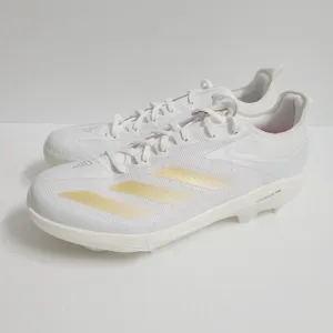 Adidas Adizero Electric+ TPU Baseball Cleats IF3265 Size 10 White
