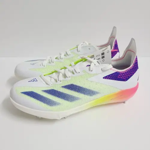 Adidas Adizero Electric+ Warp Speed Baseball Cleats IG3489 Size 8 White
