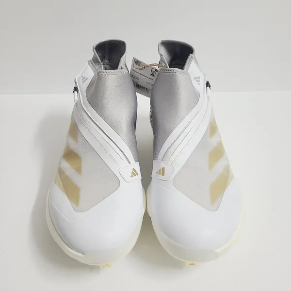 NEW Adidas Adizero Impact+ BSB Baseball Cleats IF8483 Size 13 White Gray 29e3ca3236a91d0f_original.webp main image 2