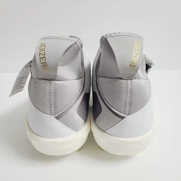 NEW Adidas Adizero Impact+ BSB Baseball Cleats IF8483 Size 10 White Gray 29e3ca3236a91d0f_original.webp main image 4
