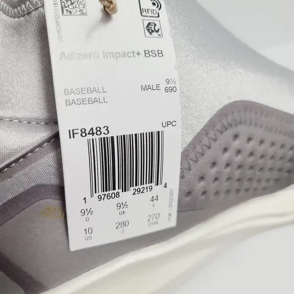 Adidas Adizero Impact+ BSB Baseball Cleats IF8483 Size 10  display picture 1