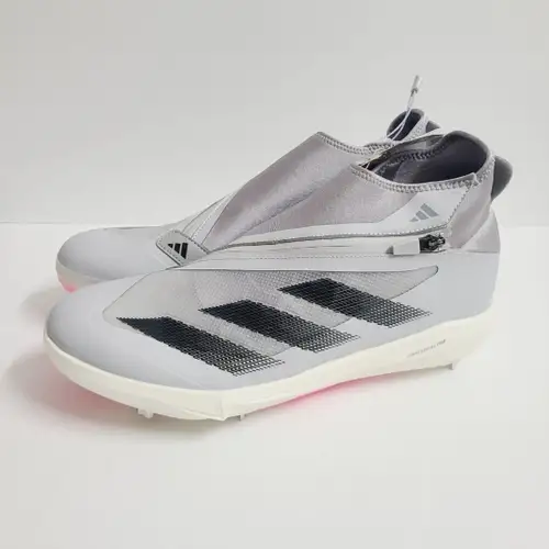 Adidas Adizero Impact+ TPU Baseball Cleats ID0976 Size 12 Gray Pink