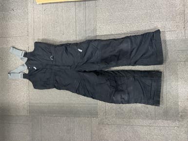 Used Lands End Snow Bibs Y Black MD 11614-S000229765