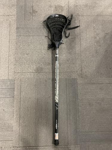 Used Under Armour BOYS LAX STICK Men Atk/Mid Complete Stick Black 11614-S000229804