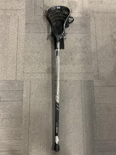Used Under Armour BOYS LAX STICK Men Atk/Mid Complete Stick Black 11614-S000229803