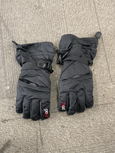 Used Head Outerwear Boys Gloves Black XL 11614-S000229795