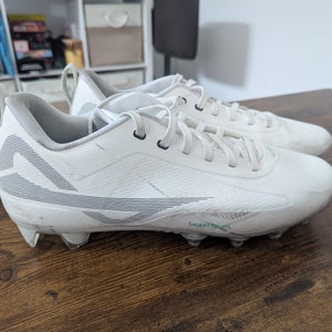 White Caddix Low Top Lacrosse/Football Cleats (Used 1 day) - fit size 12